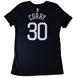 Nike GSW Black Steph Curry Fan Tee | 'The Town' Graphic 30 - Women’s Medium